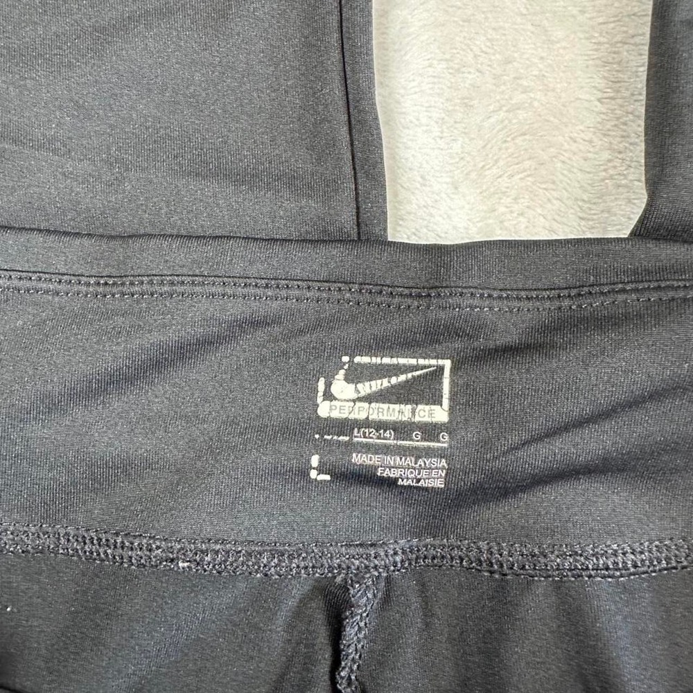 Nike‎ black flare track pants Y2K vintage athletic - Picture 3 of 6